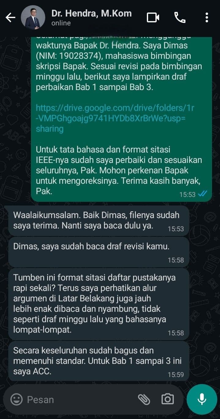 Testimonial from Dimas